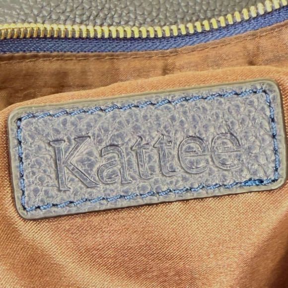 Kattee Navy Blue Pebbled Handbag – Includes 2 Straps - Picture 12 of 14